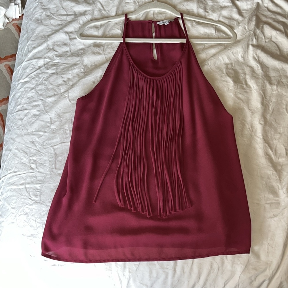 Naked Zebra Maroon Shirt